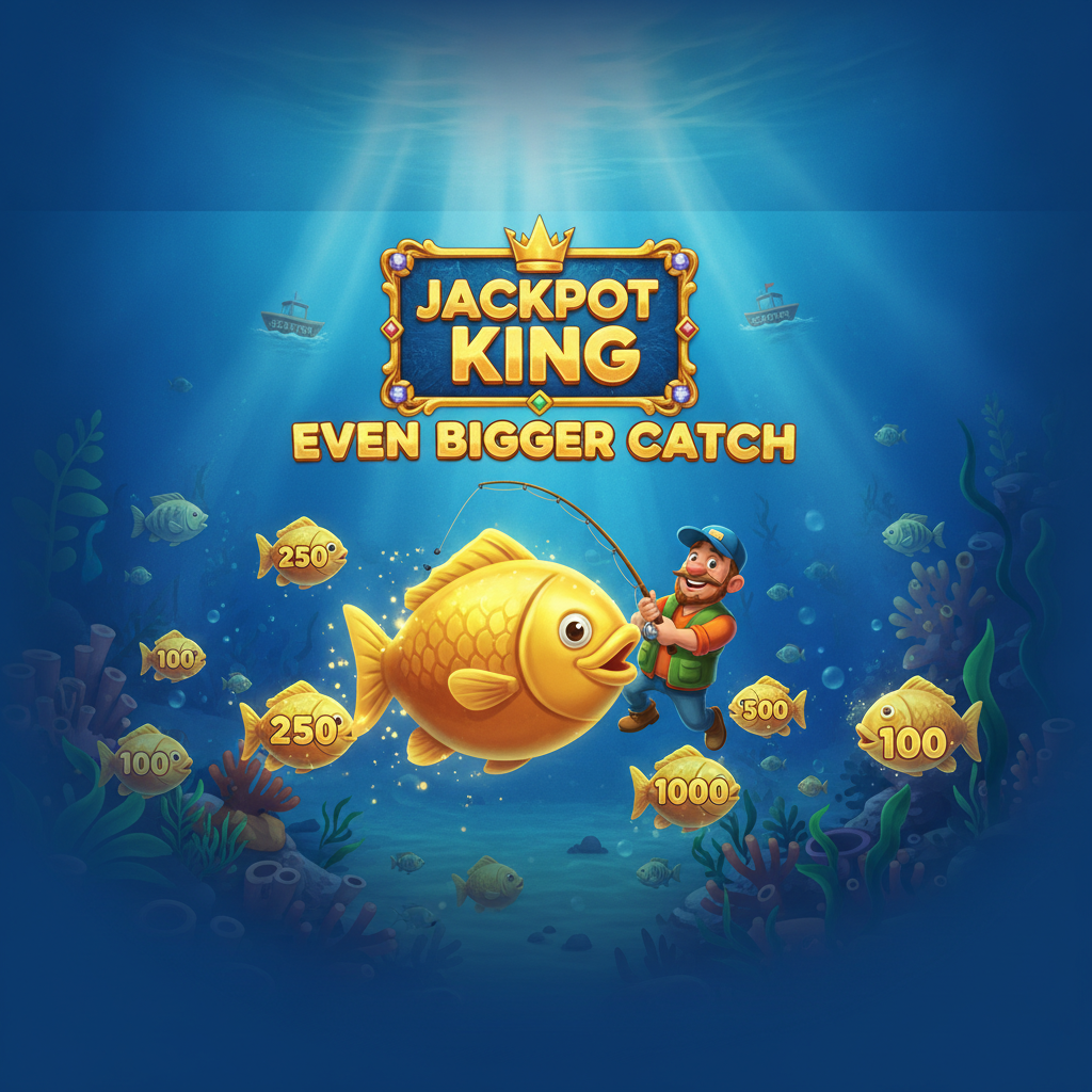 Fishin' Frenzy Even Bigger Catch Jackpot King