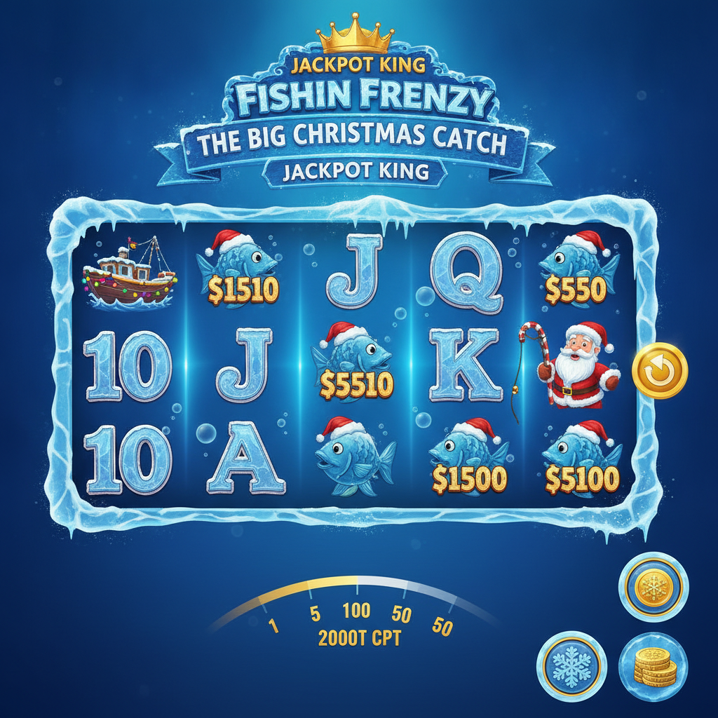 Fishin' Frenzy The Big Christmas Catch Jackpot King